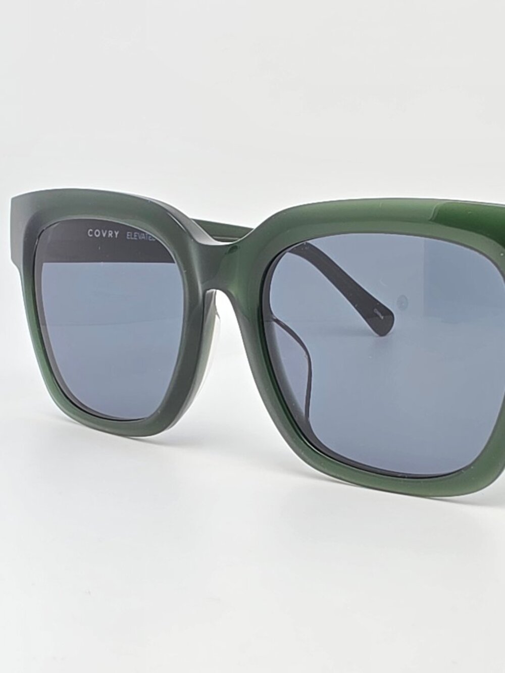 Covry Merak L 124S61 Olive Green Frame Green Lens Sunglasses 52-19-145